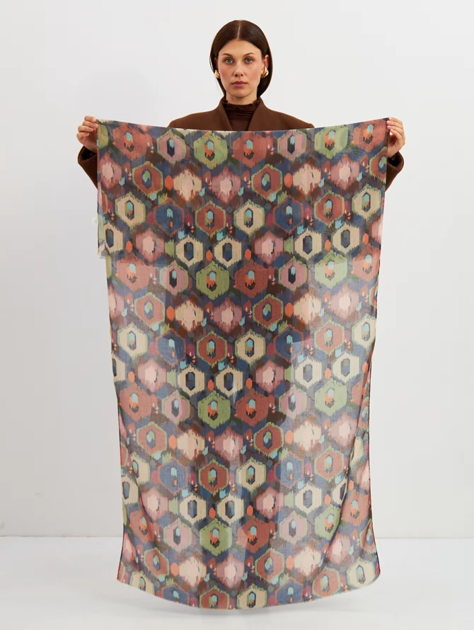 Палантин женский KSH25-K1251