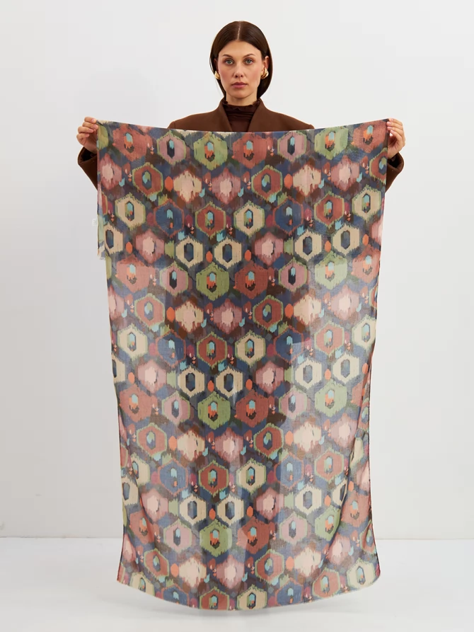 Палантин женский KSH25-K1251