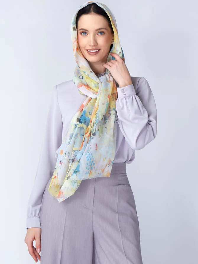 Палантин женский KSH16-129-1