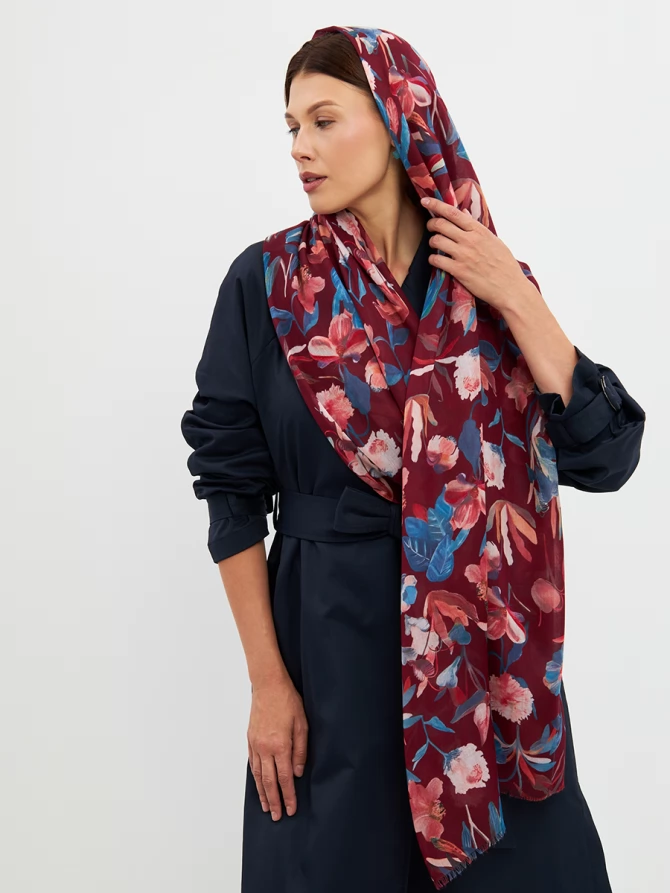 Палантин женский KSH25-1253-2