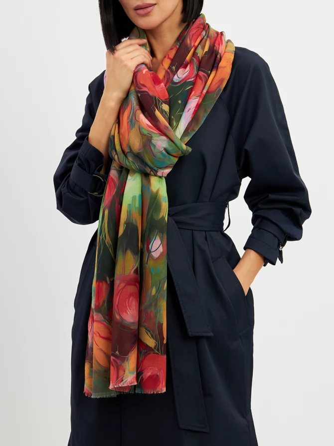 Палантин женский KSH25-1254-1