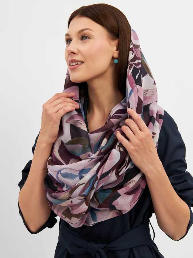 Палантин женский KSH25-1257-7