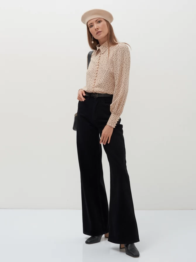 Блузка с принтом