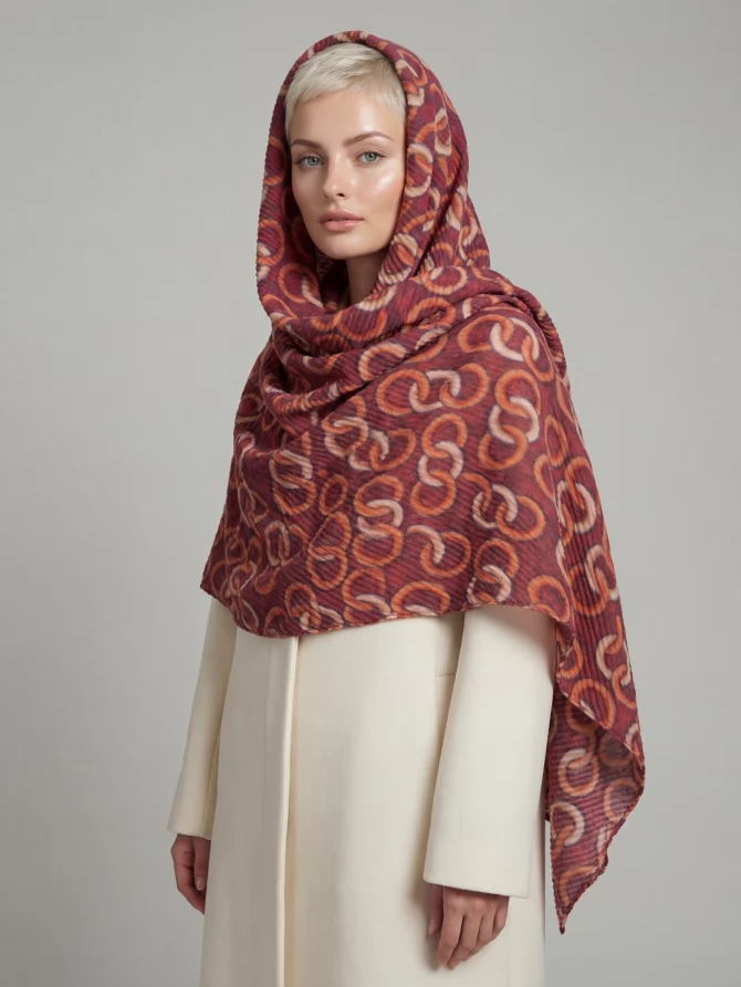 Палантин женский KSH15-1618-2