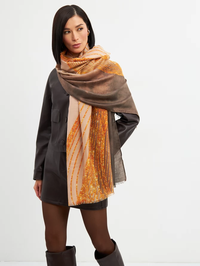 Палантин женский SHU4-105-4