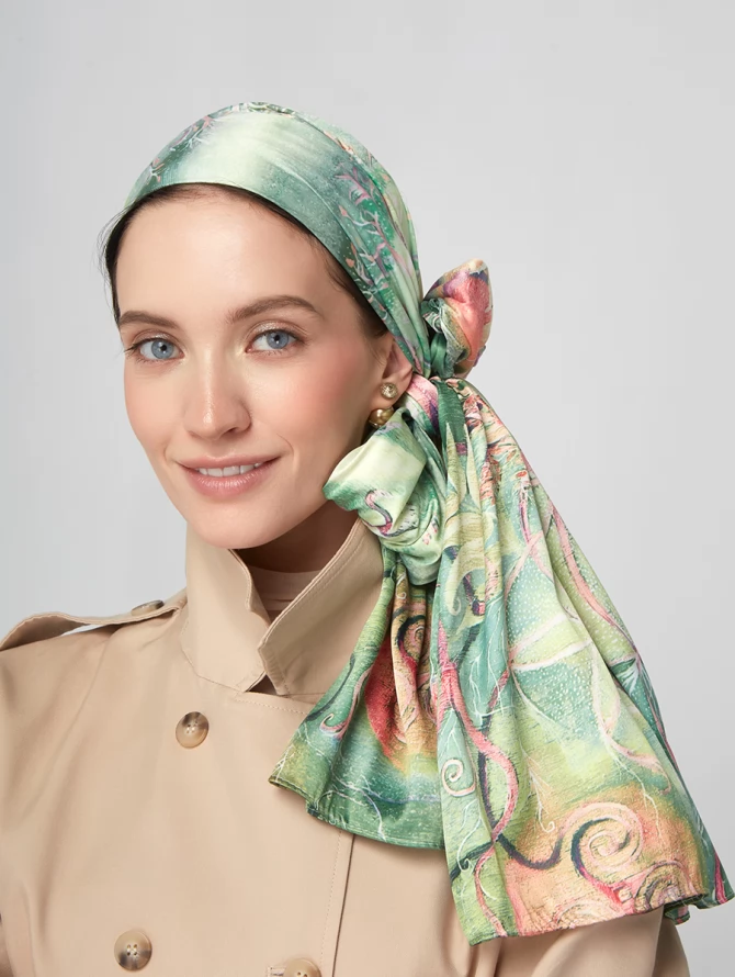 Палантин женский KSH16-1457-1