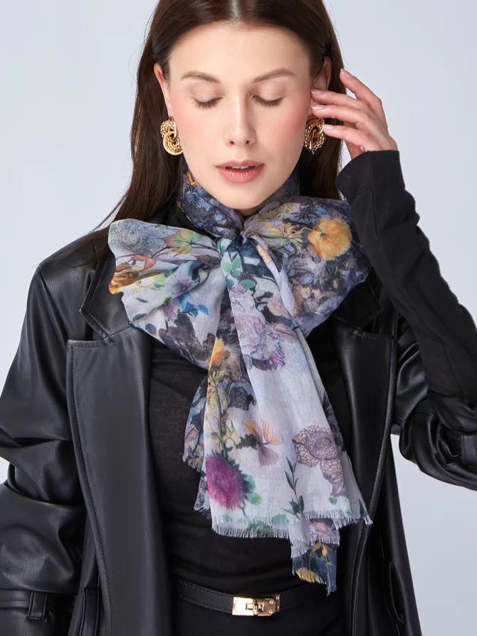 Палантин женский KSH16-122-1