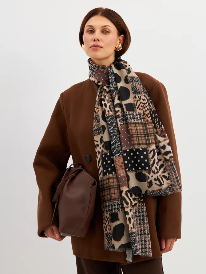 Палантин женский KSH25-K1255