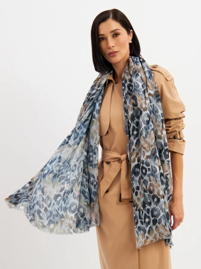 Палантин женский KSH25-1251-1