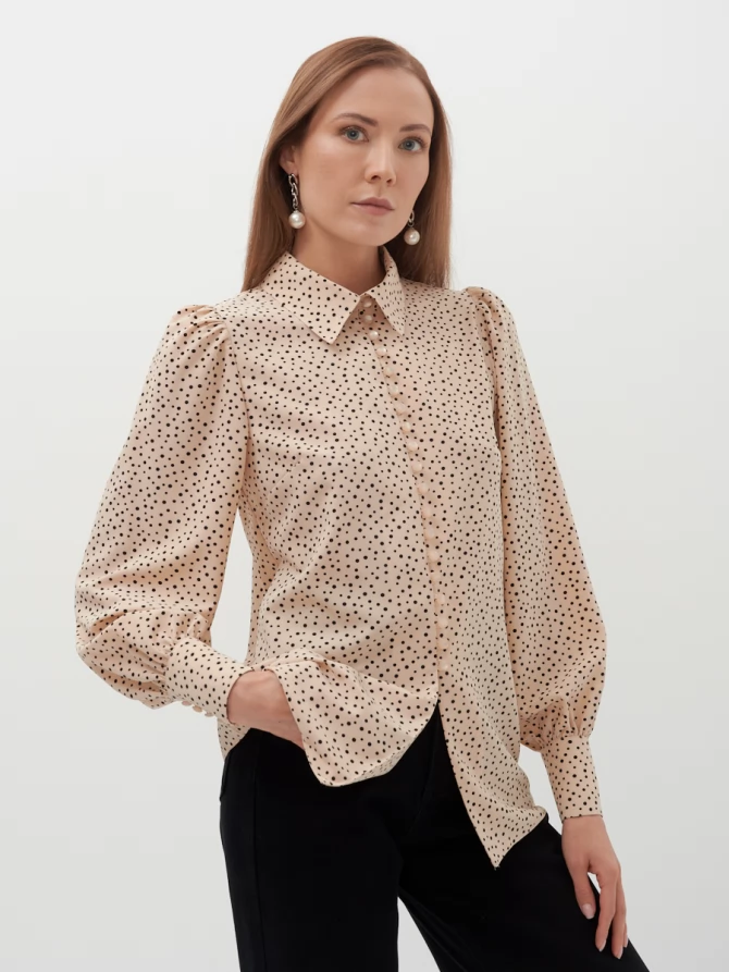 Блузка с принтом