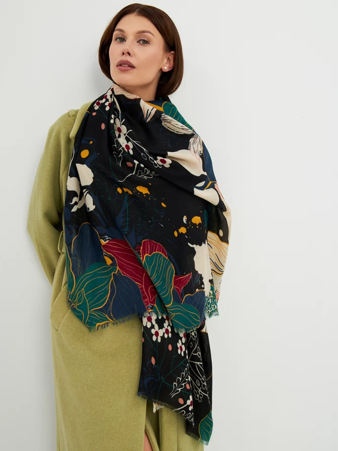 Палантин женский SHU25-10-1