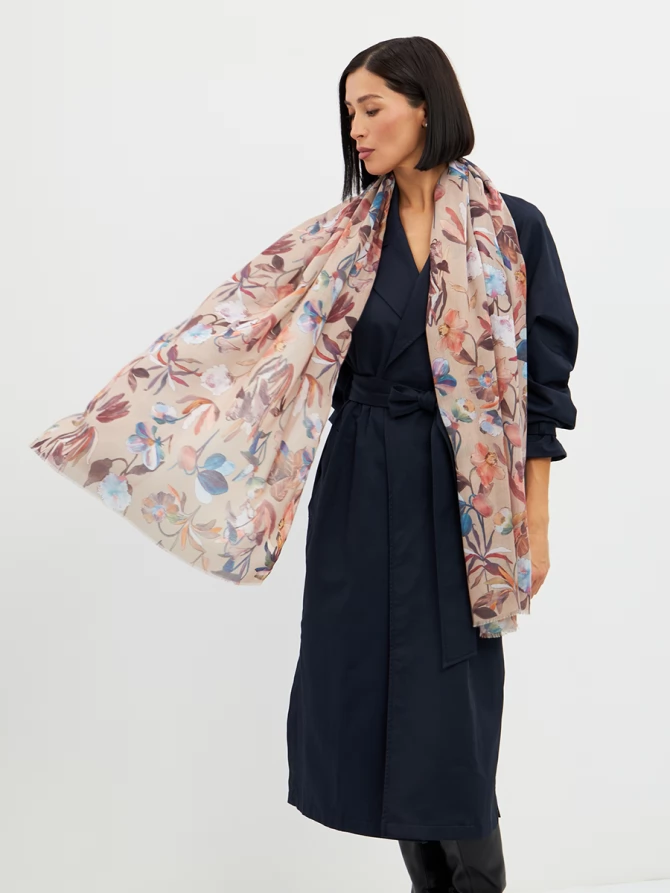 Палантин женский KSH25-1253-7