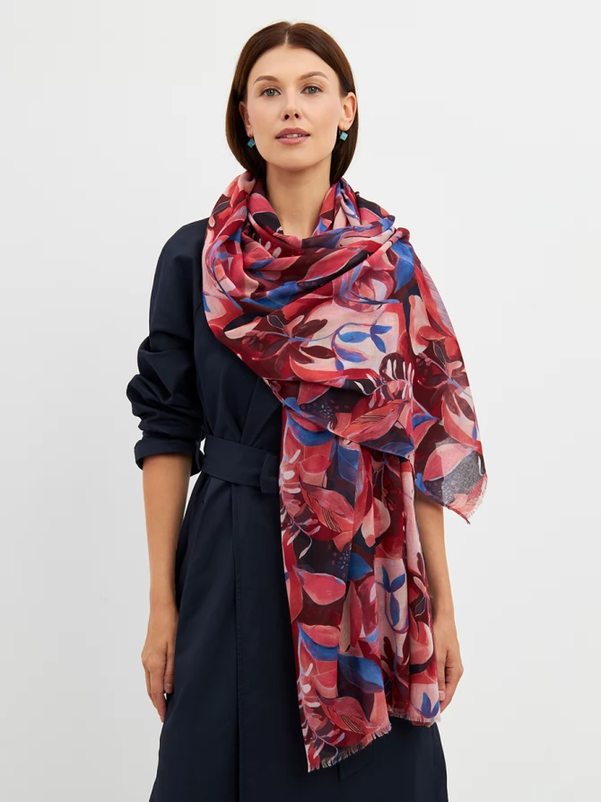 Палантин женский KSH25-1257-2