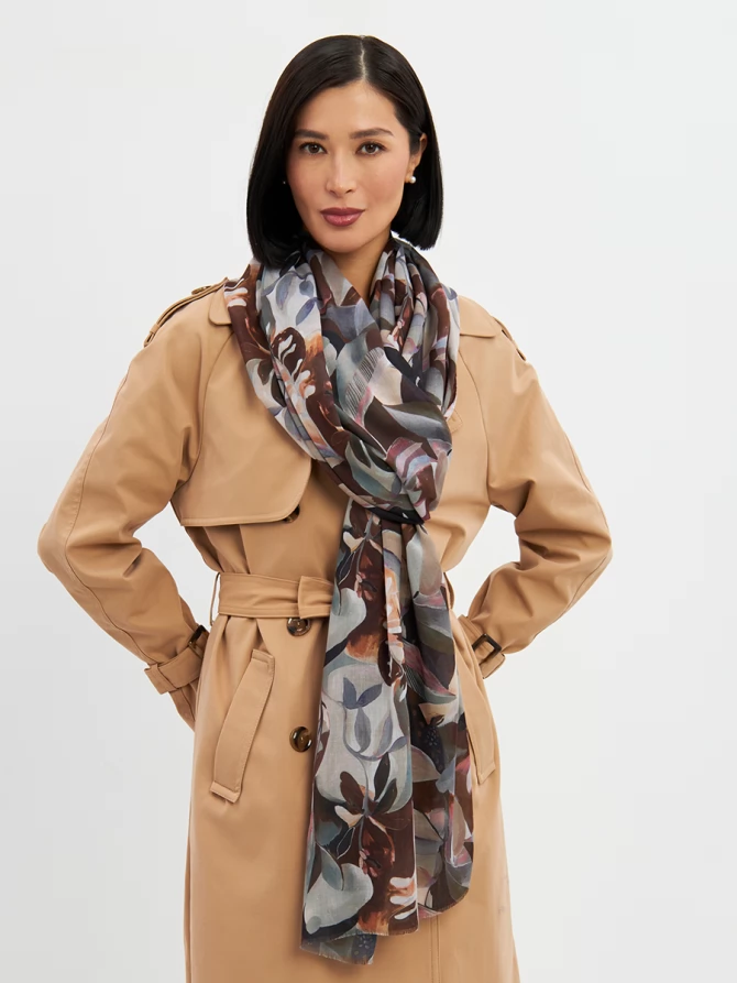 Палантин женский KSH25-1257-6