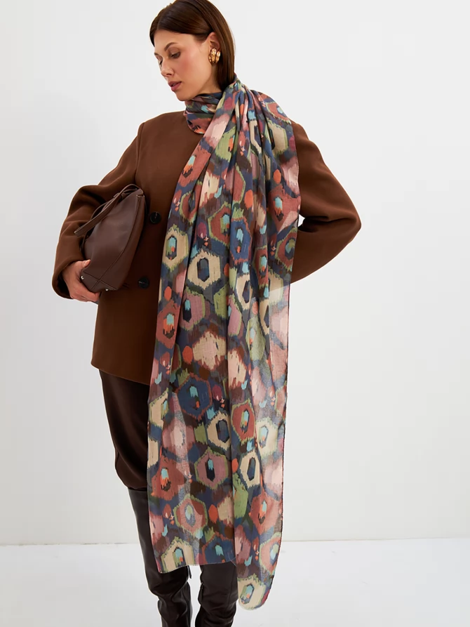 Палантин женский KSH25-K1251