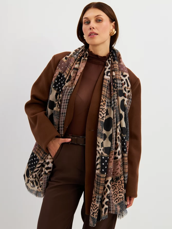 Палантин женский KSH25-K1255