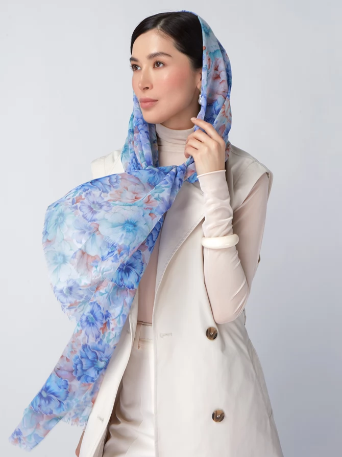 Палантин женский KSH16-124-4