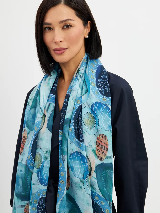 Палантин женский KSH25-K12517