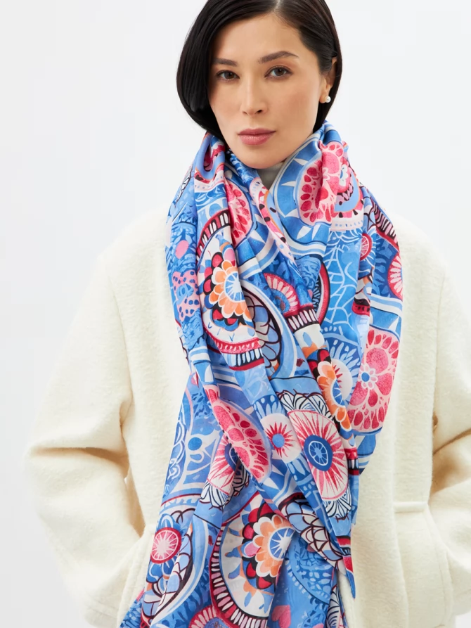 Палантин женский D2-1353-4