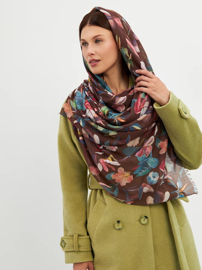 Палантин женский KSH25-1253-4