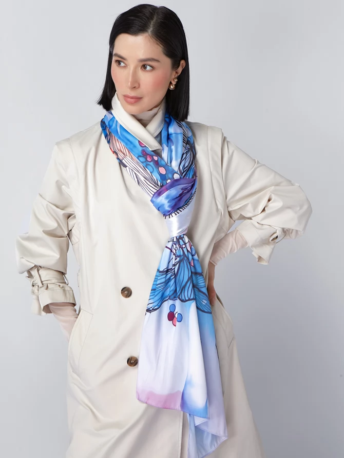 Палантин женский KSH16-1453-2