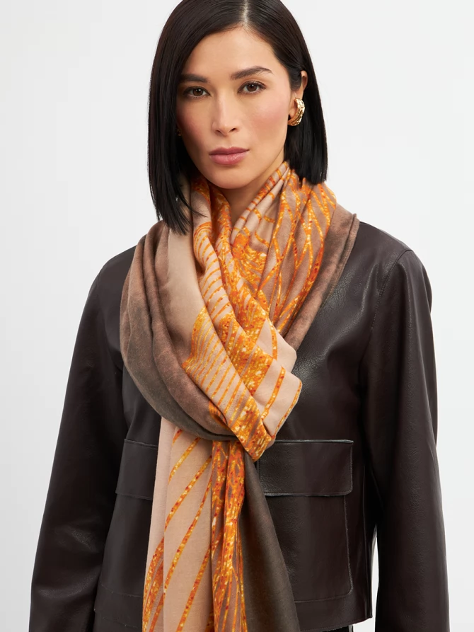 Палантин женский SHU4-105-4