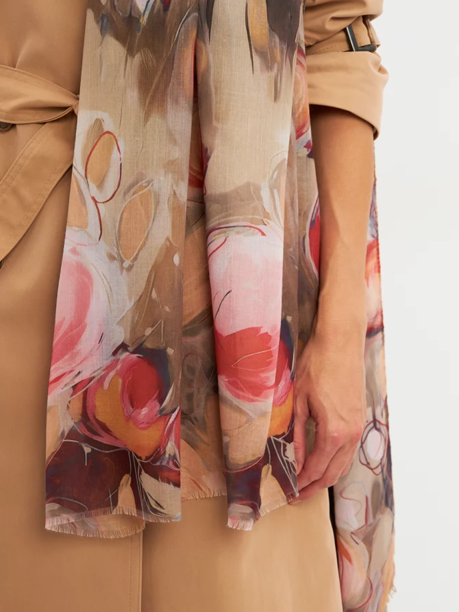 Палантин женский KSH25-1254-3