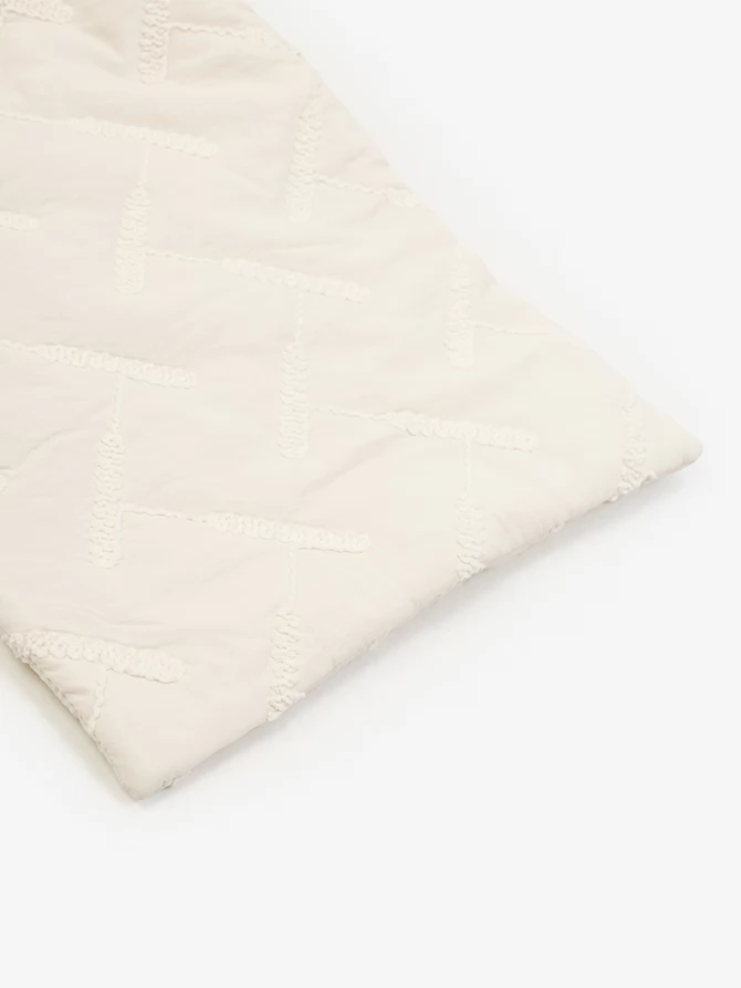 Стеганый шарф OD-1052-1 бежевый