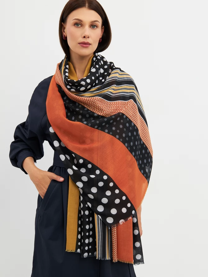 Палантин женский KSH25-K12516