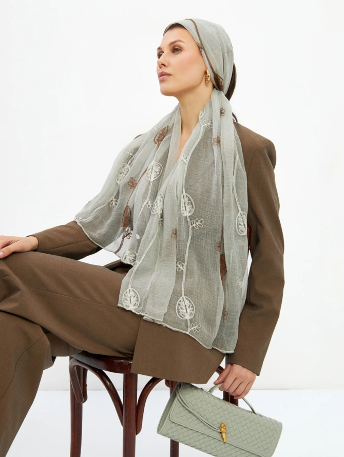 Палантин женский DRK-1453-4