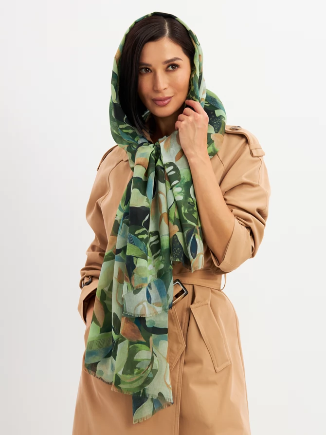 Палантин женский KSH25-1257-4