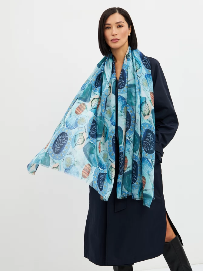 Палантин женский KSH25-K12517