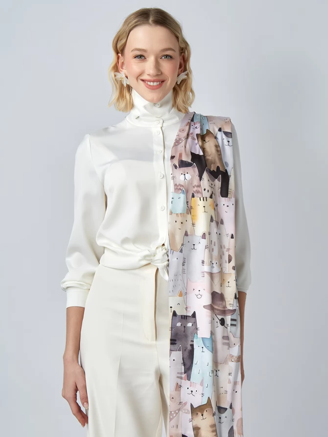 Палантин женский KSH16-145-1