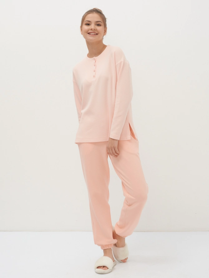 Брюки-джоггеры на пуговицах