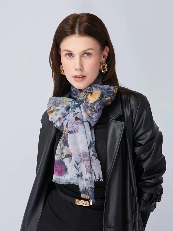 Палантин женский KSH16-122-1