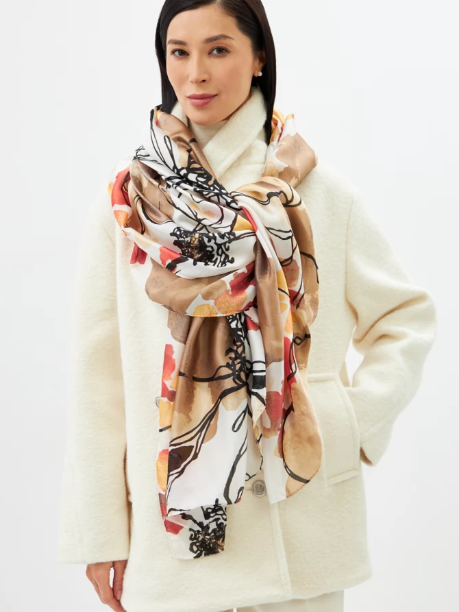 Палантин женский D2-1351-2