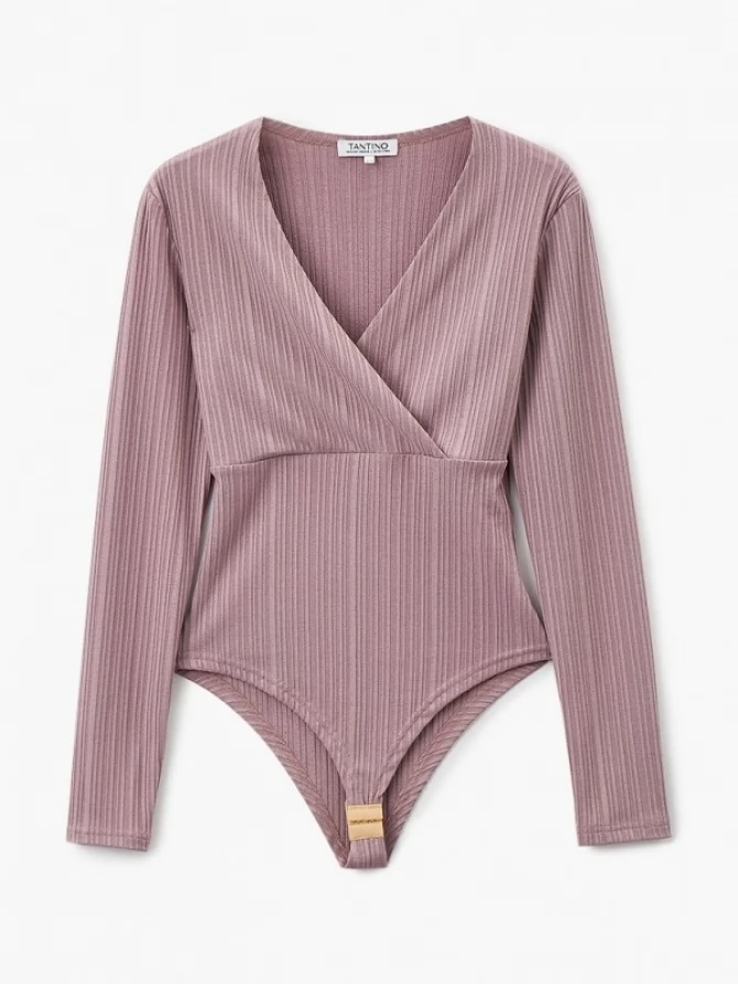 Боди в рубчик