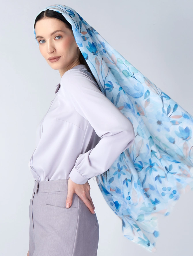 Палантин женский KSH16-121-1