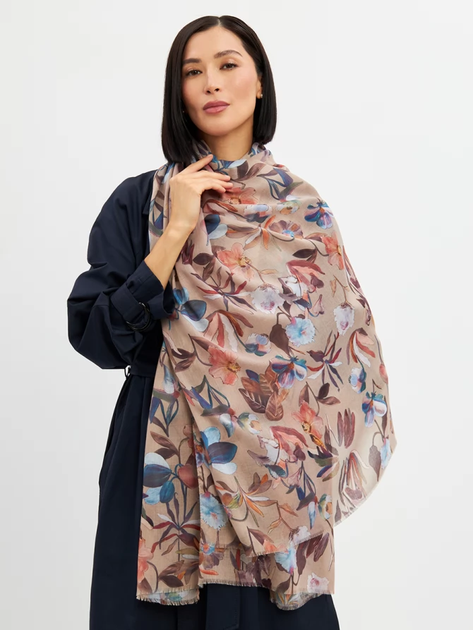 Палантин женский KSH25-1253-7