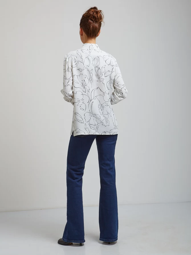 Блузка OD-814-2 белая