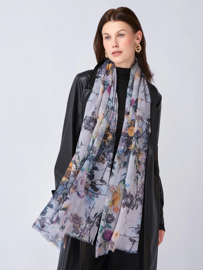 Палантин женский KSH16-122-1