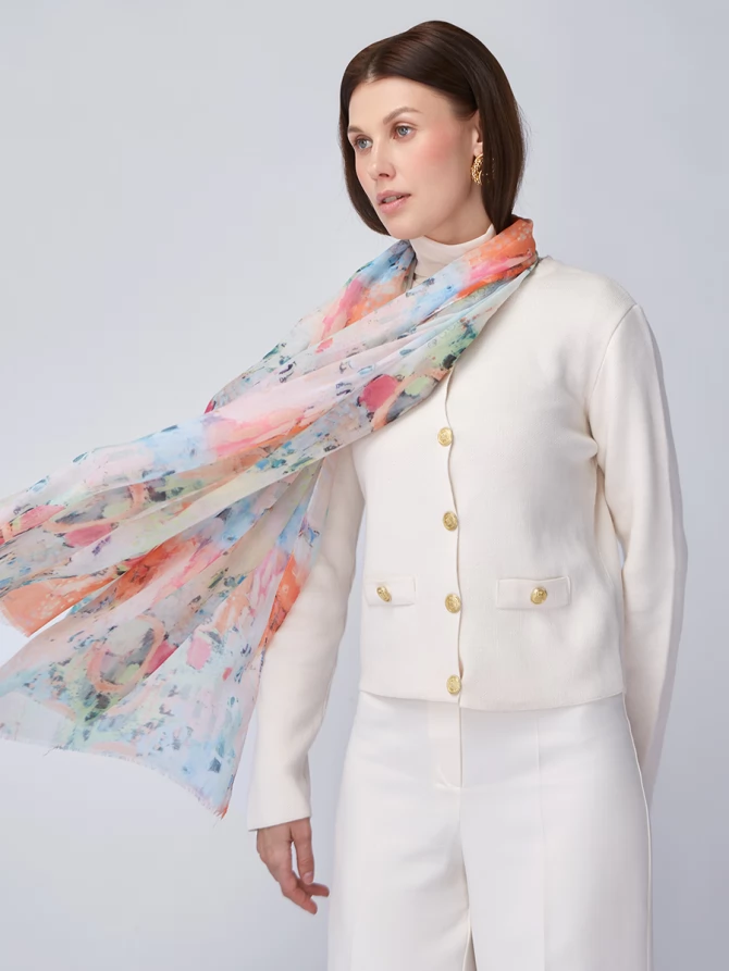 Палантин женский KSH16-129-2