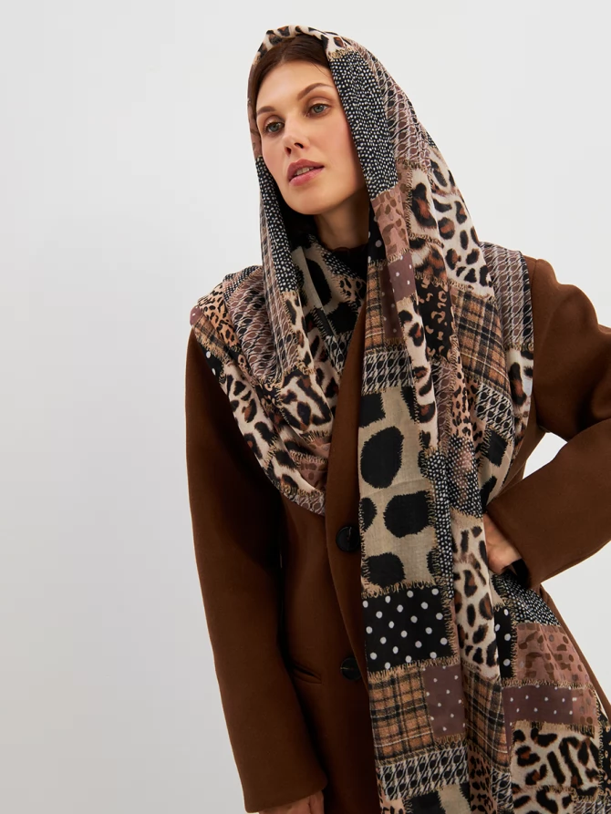 Палантин женский KSH25-K1255