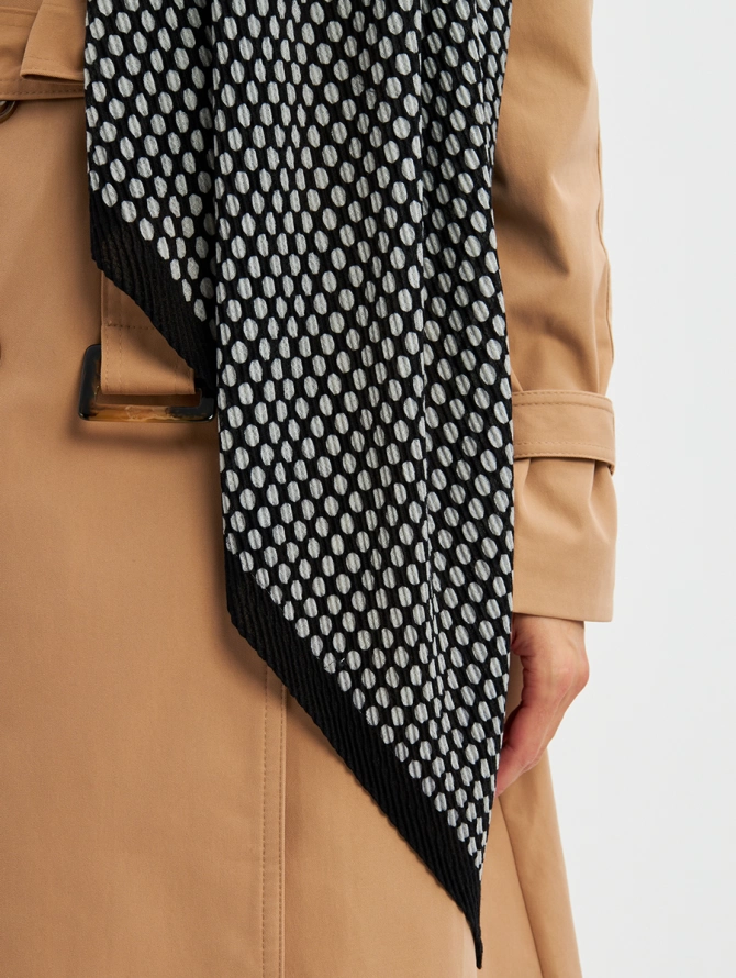 Палантин женский с принтом SPR-1155-2