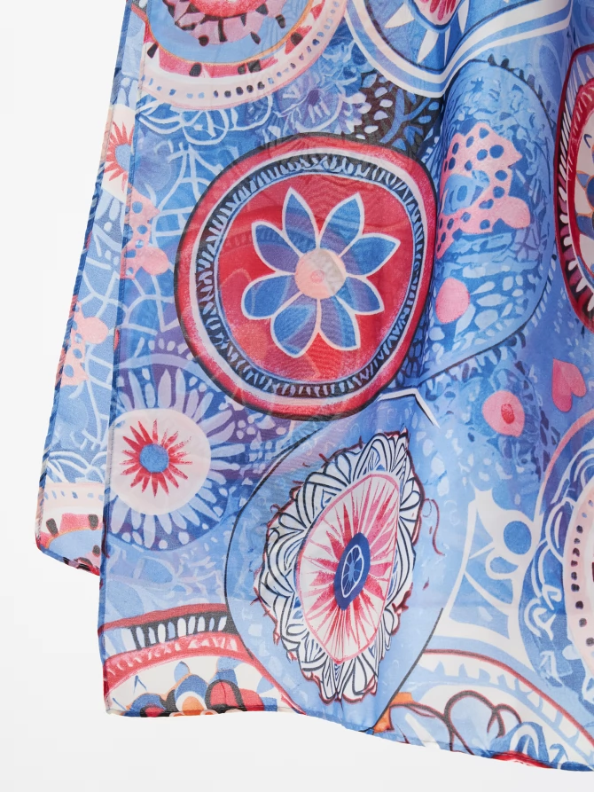 Палантин женский D2-1353-4