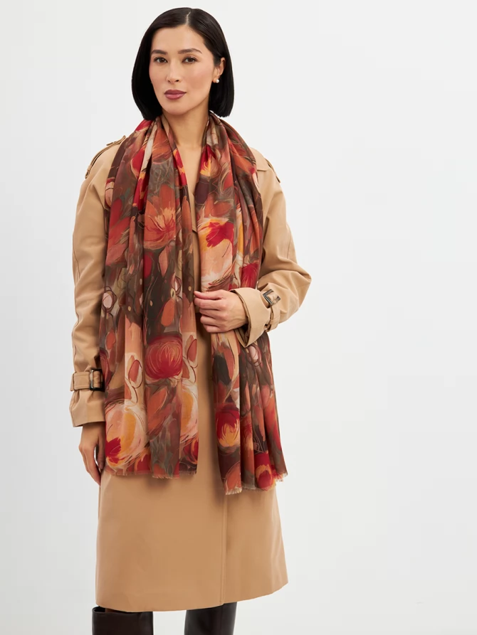 Палантин женский KSH25-1254-4