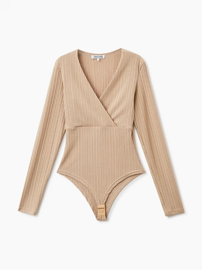 Боди в рубчик 