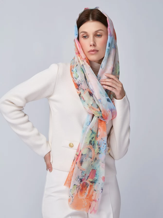 Палантин женский KSH16-129-2