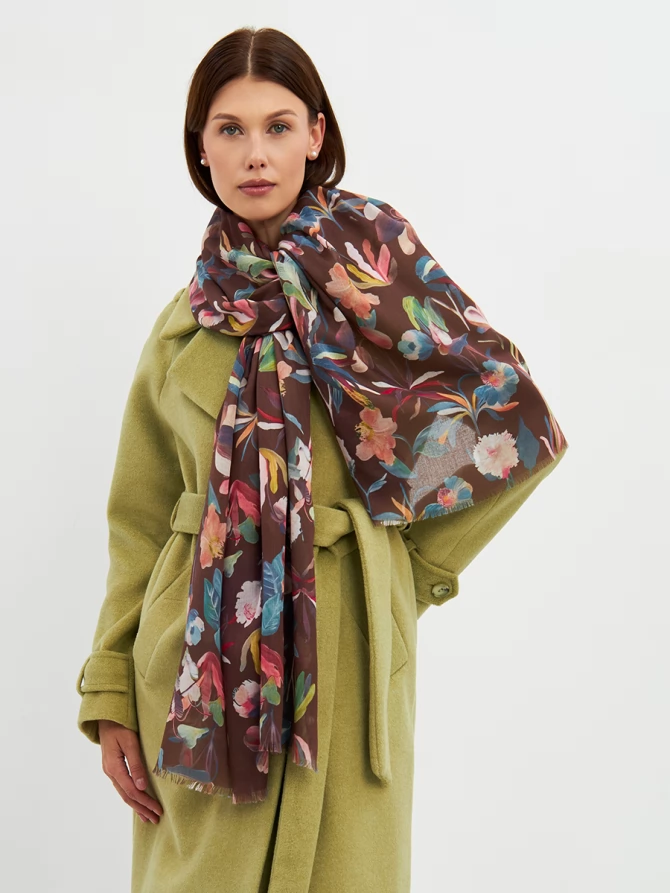 Палантин женский KSH25-1253-4