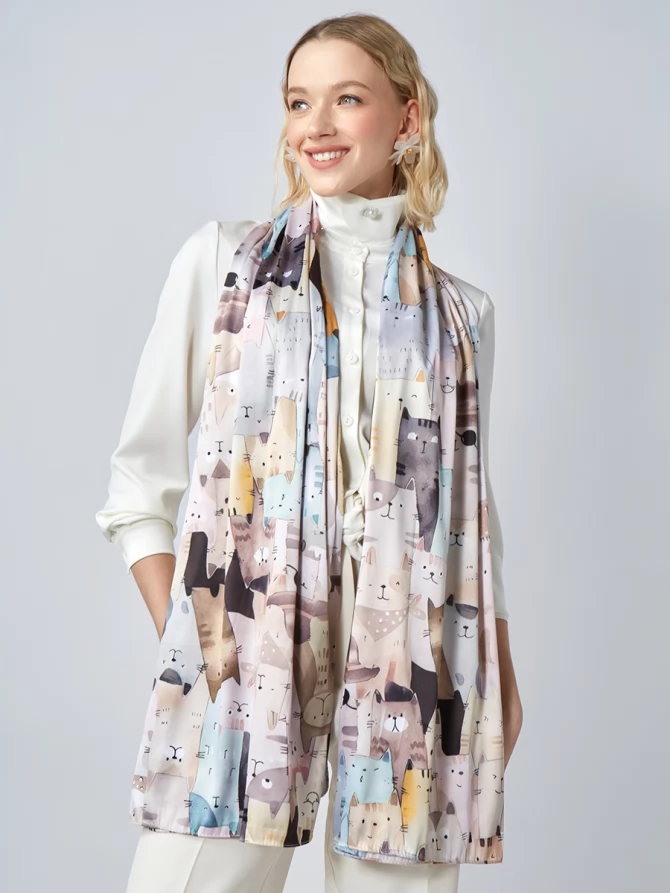 Палантин женский KSH16-145-1